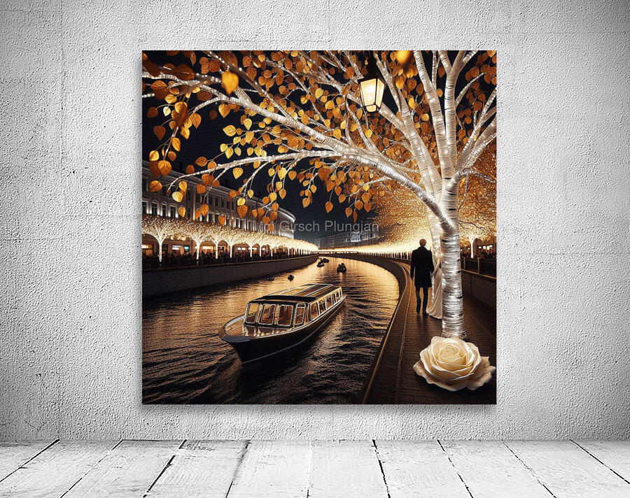    Evening walk   Wall Preview