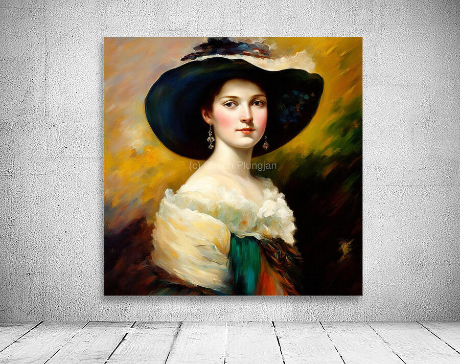  Haughty lady  Wall Preview