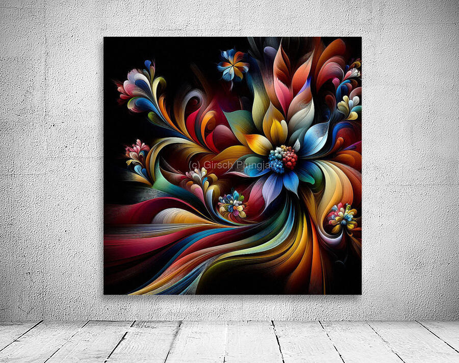   Flower fire  Wall Preview