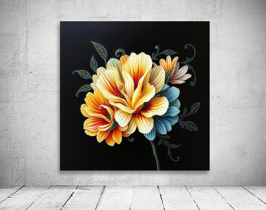   Sunny flower Wall Preview