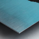 Cross at Sea Metal print