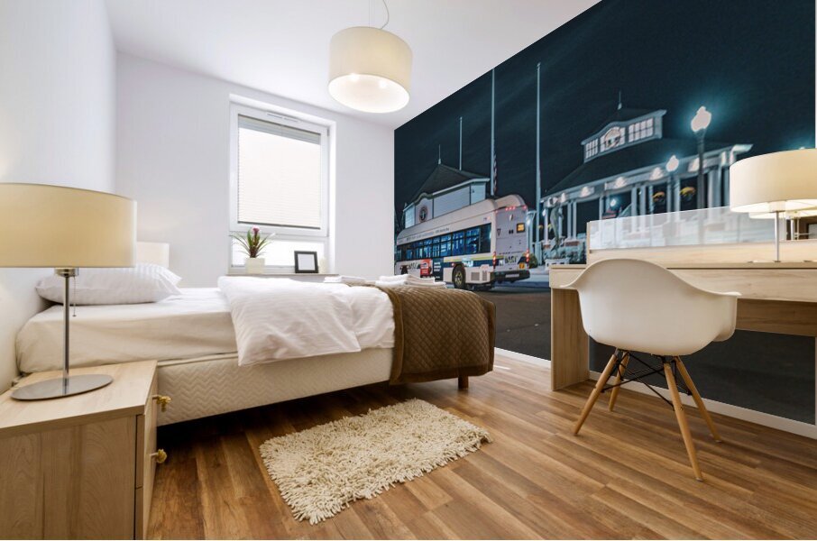 Long Time Passing Mural print
