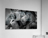 WEATHERED CRAB TRAP FLOATS Acrylic Print