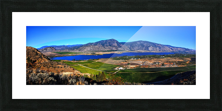 Osoyoos Panorama Picture Frame print