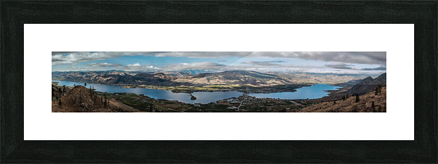 Osoyoos Panorama Picture Frame print