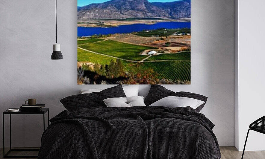 Osoyoos Panorama by Wesley Allen Shaw