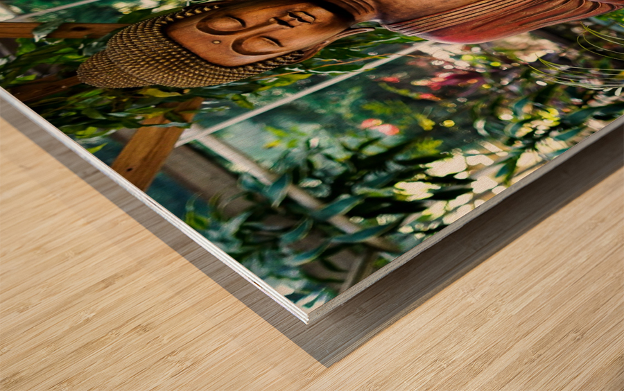 Buddha Wood print