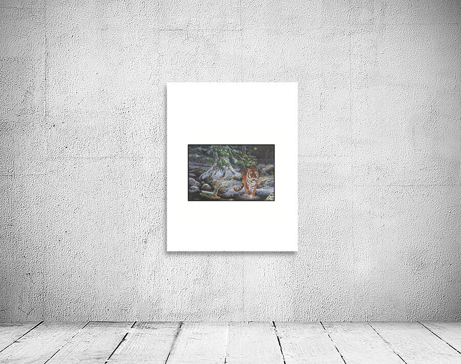 Tiger tiger burning bright Wall Preview