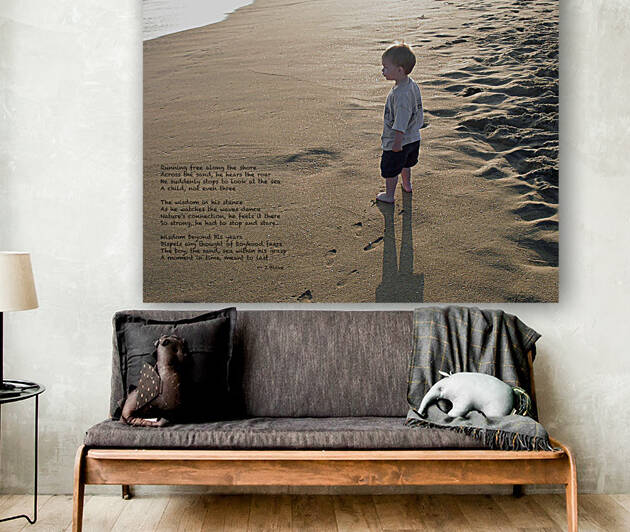 Boy on the Sand Reproduction
