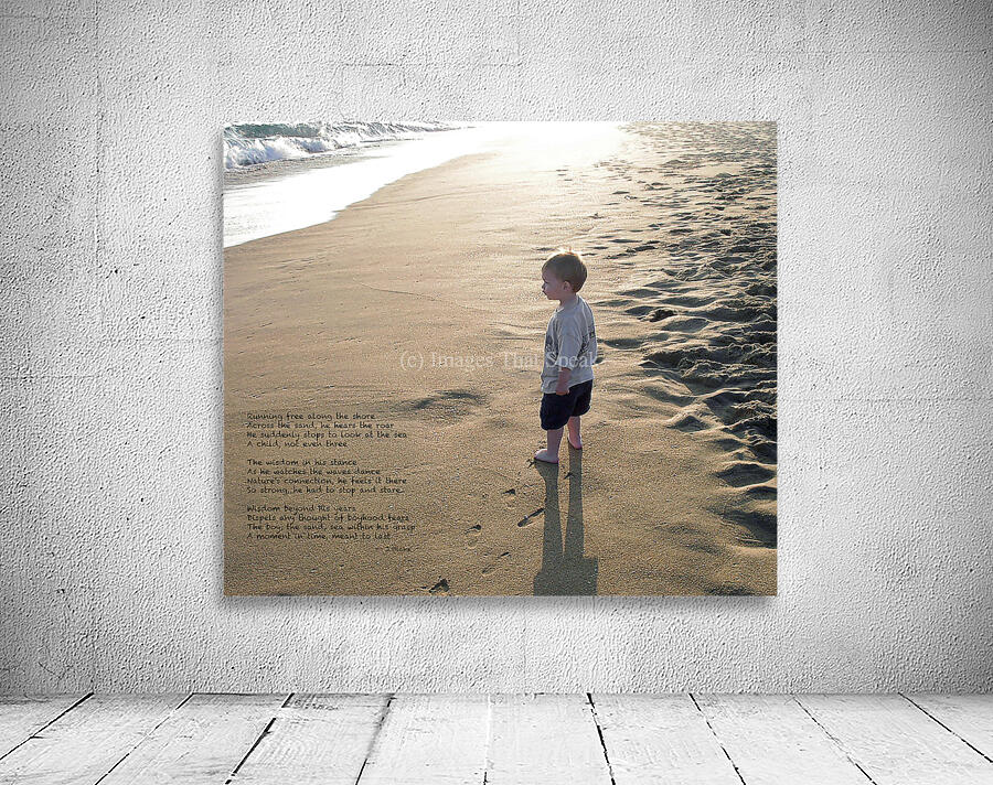 Boy on the Sand Wall Preview