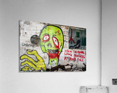 Graphic Graffiti Acrylic Print
