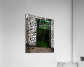 Doorway Graffiti Acrylic Print