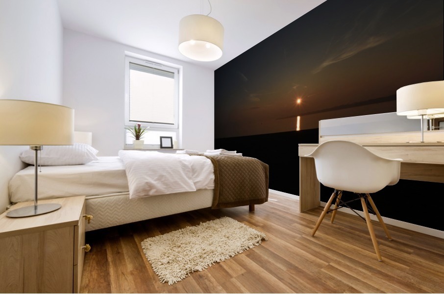 Sunrise Beach Mural print