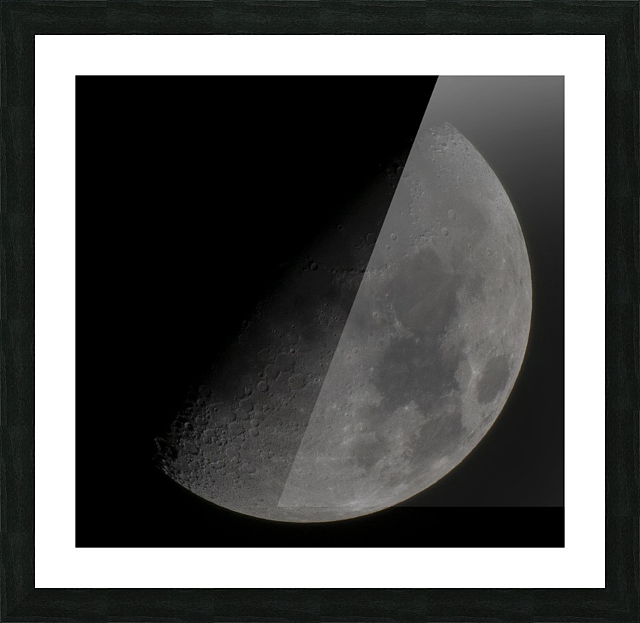 Dark Moon Picture Frame print