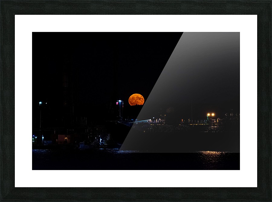 Hunters Moon Picture Frame print