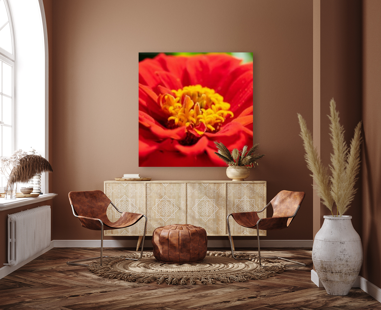 Red Flower Reproduction