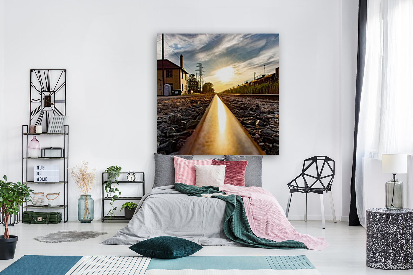 Train Tracks Reproduction