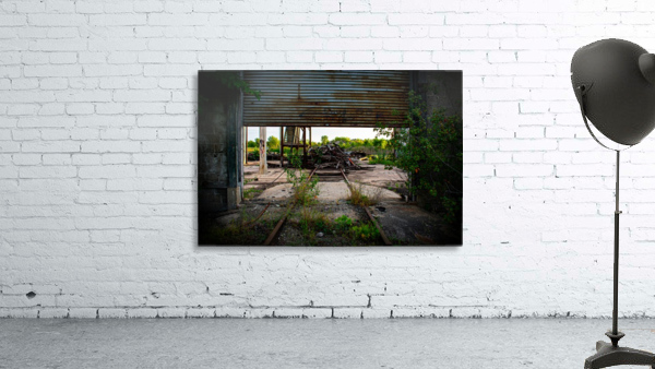 Abandoned Train Station Wall Preview