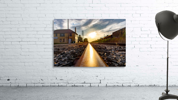 Train Tracks Wall Preview