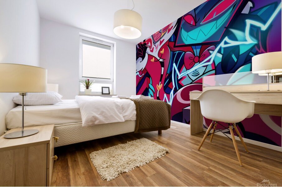 Hazbin Hotel Mural print
