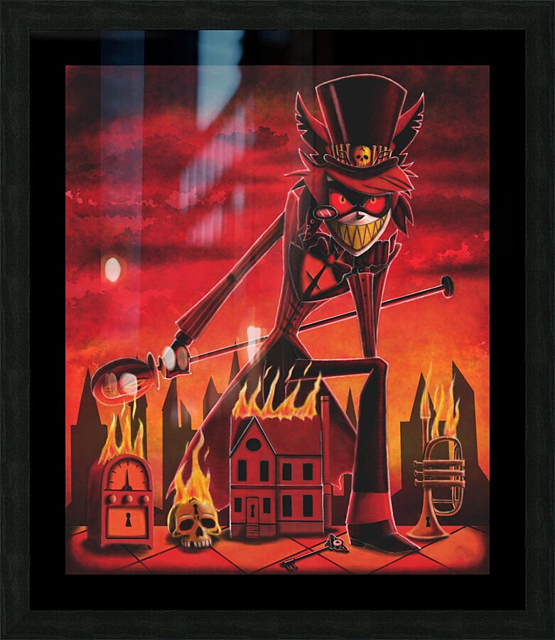 Hazbin Hotel Picture Frame print