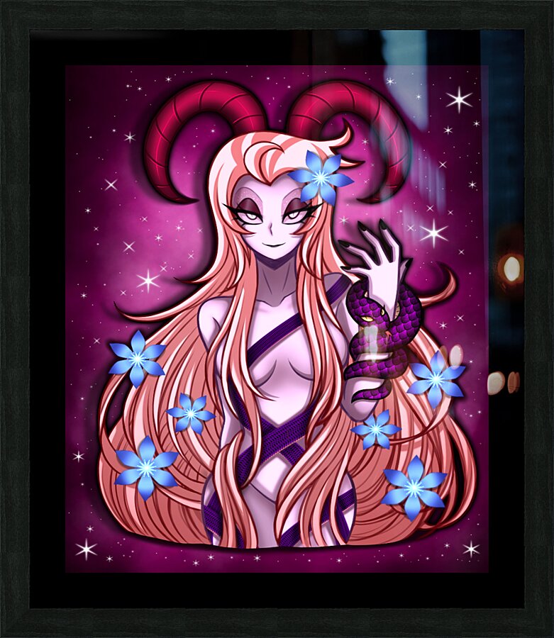 Hazbin Hotel Picture Frame print