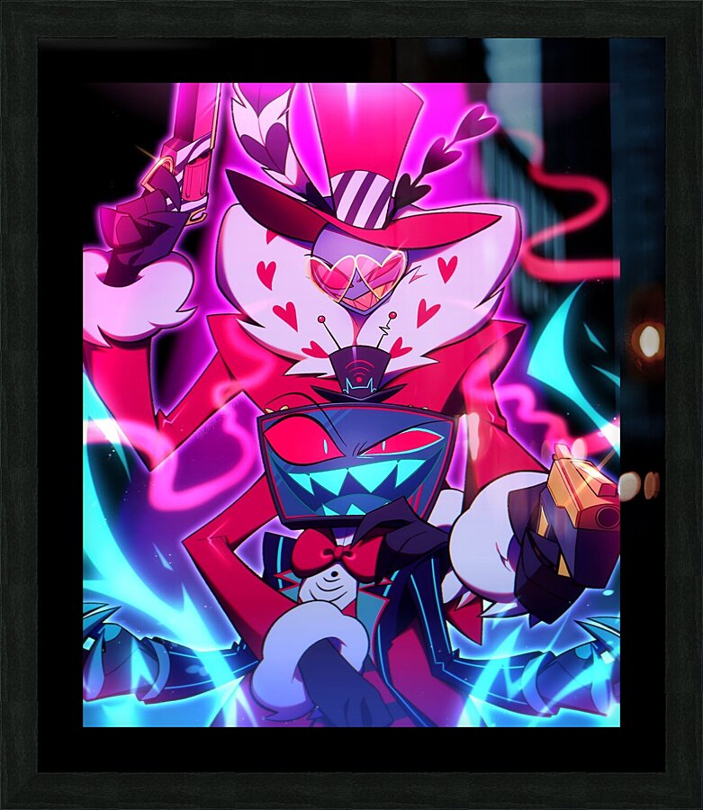 Hazbin Hotel Picture Frame print