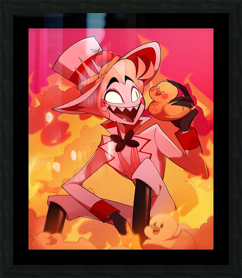 Hazbin Hotel Picture Frame print