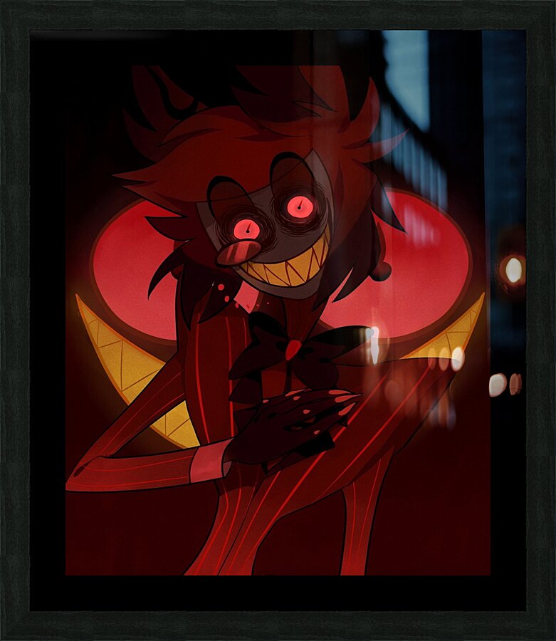 Hazbin Hotel Picture Frame print