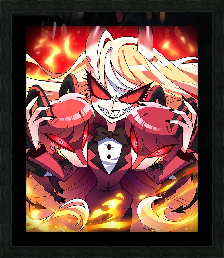 Hazbin Hotel Picture Frame print