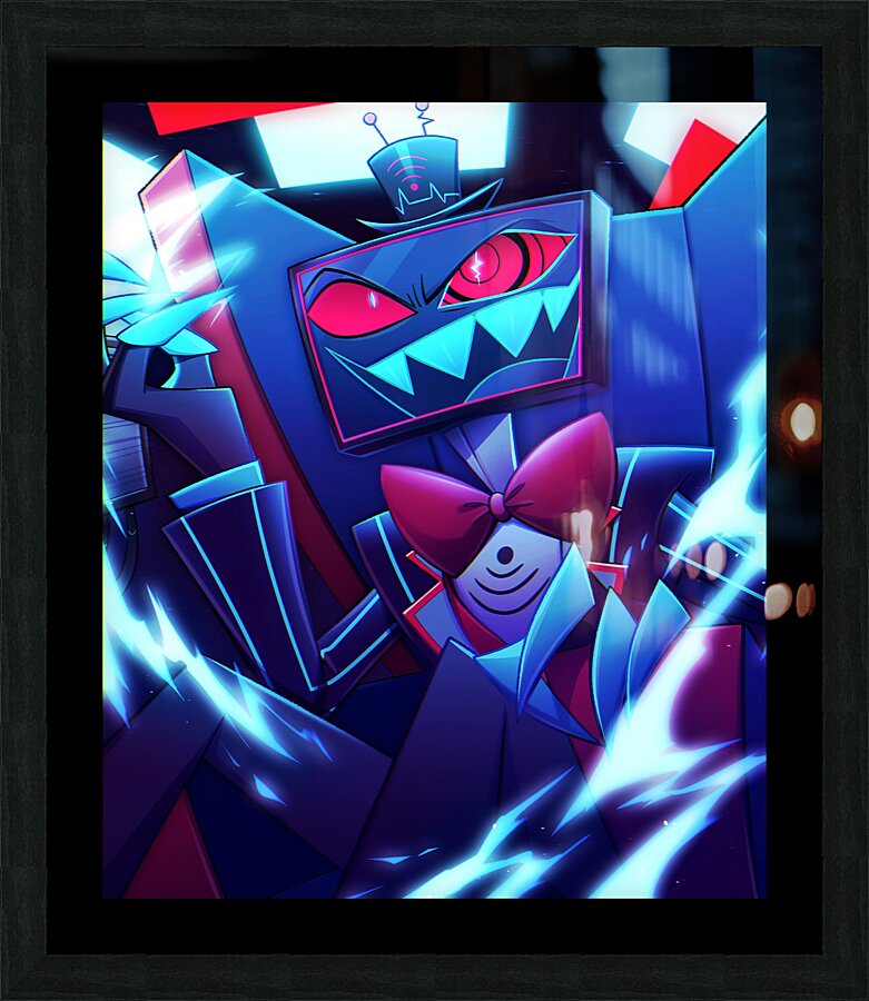 Hazbin Hotel Picture Frame print