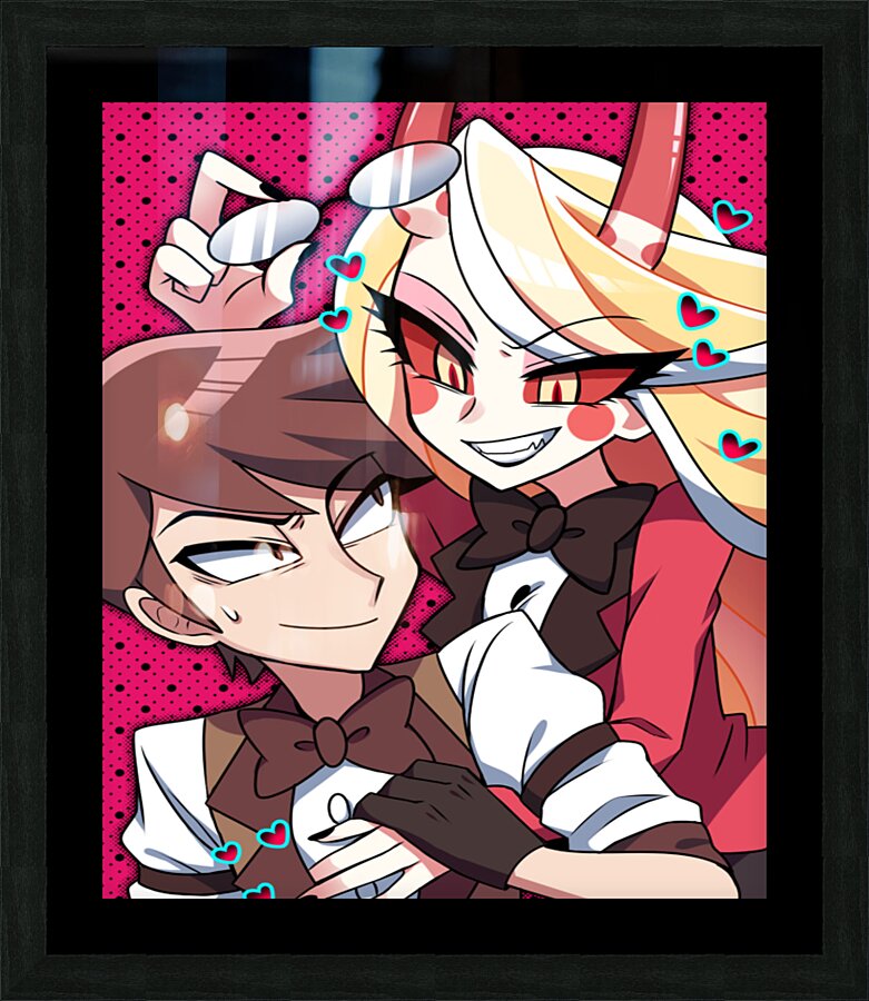 Hazbin Hotel Picture Frame print