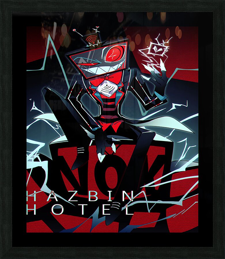 Hazbin Hotel Picture Frame print