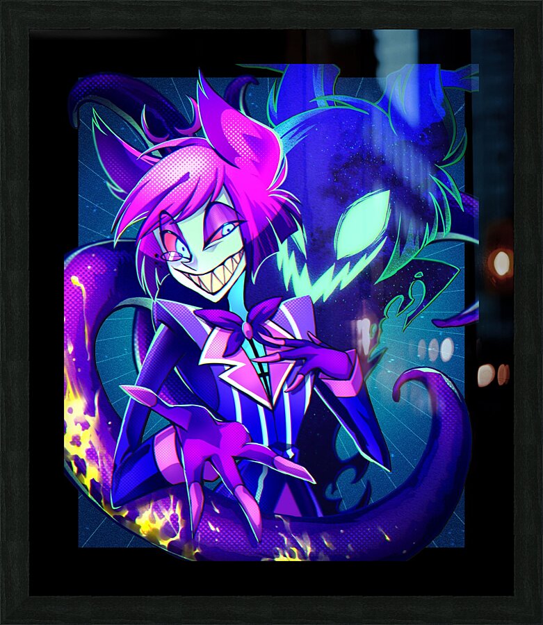 Hazbin Hotel Picture Frame print