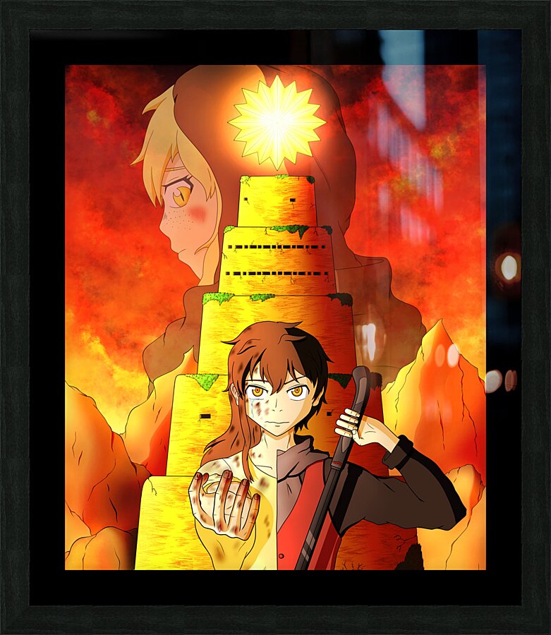 Tower Of God Picture Frame print