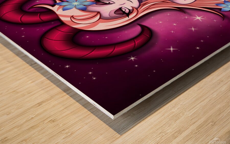 Hazbin Hotel Wood print