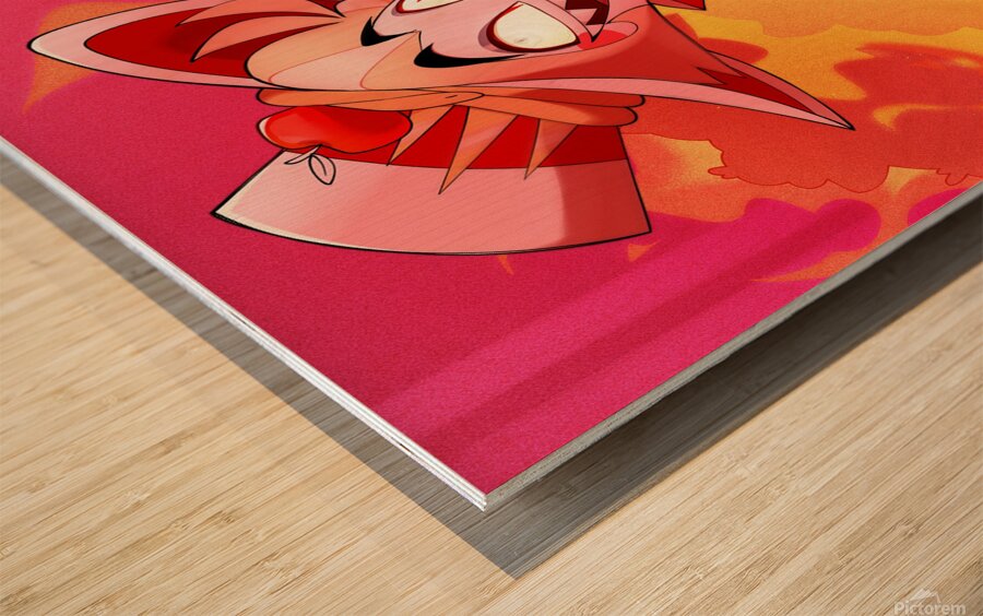 Hazbin Hotel Wood print