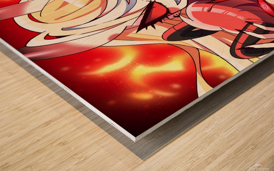 Hazbin Hotel Wood print