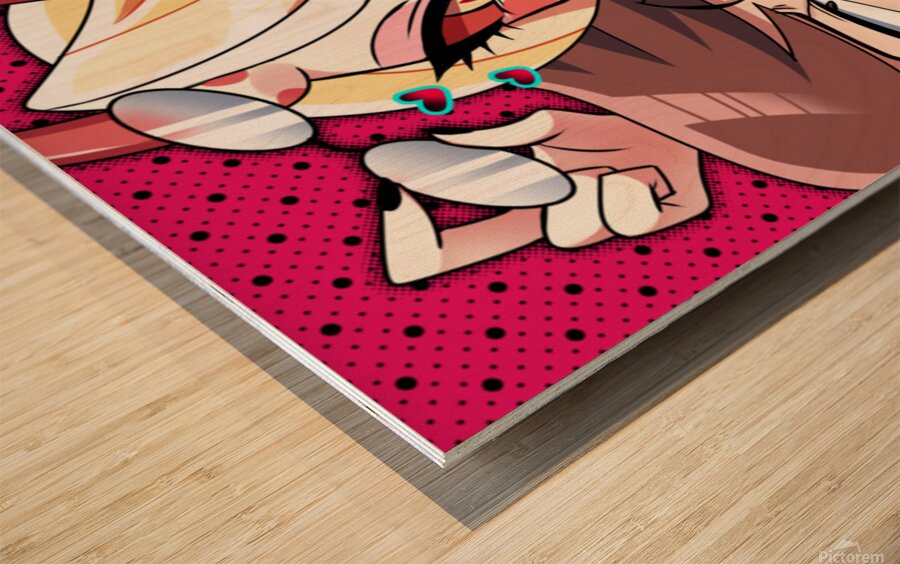 Hazbin Hotel Wood print