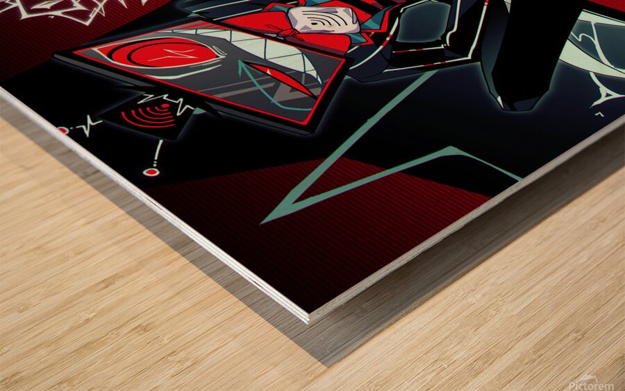 Hazbin Hotel Wood print