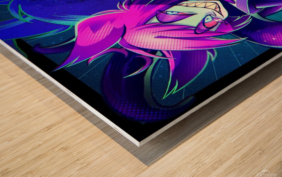 Hazbin Hotel Wood print