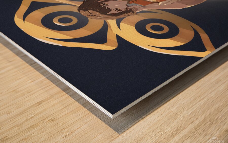 Tower Of God Wood print