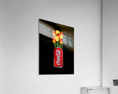 Cola Canned Flowers Acrylic Print
