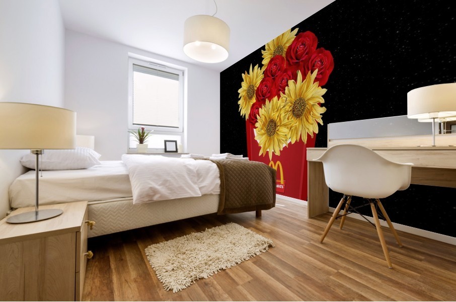 A McFlower Mural print