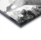 Red Church Door Acrylic print