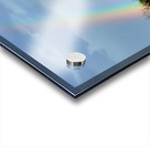 Rainbow & Barn Acrylic print