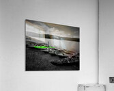 Green Kayak Acrylic Print