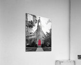 Red Church Door Acrylic Print