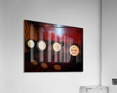 Old Shade Church Buttons Impression acrylique