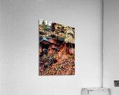 Iron Oxide Melt Acrylic Print